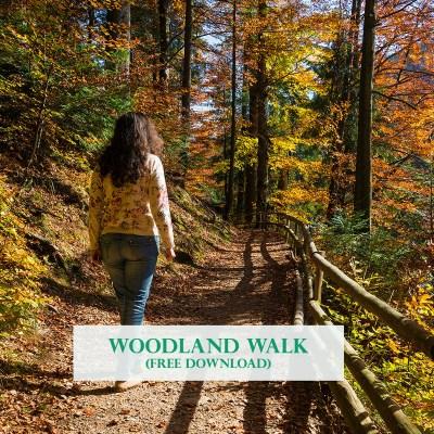 Woodland walk for site